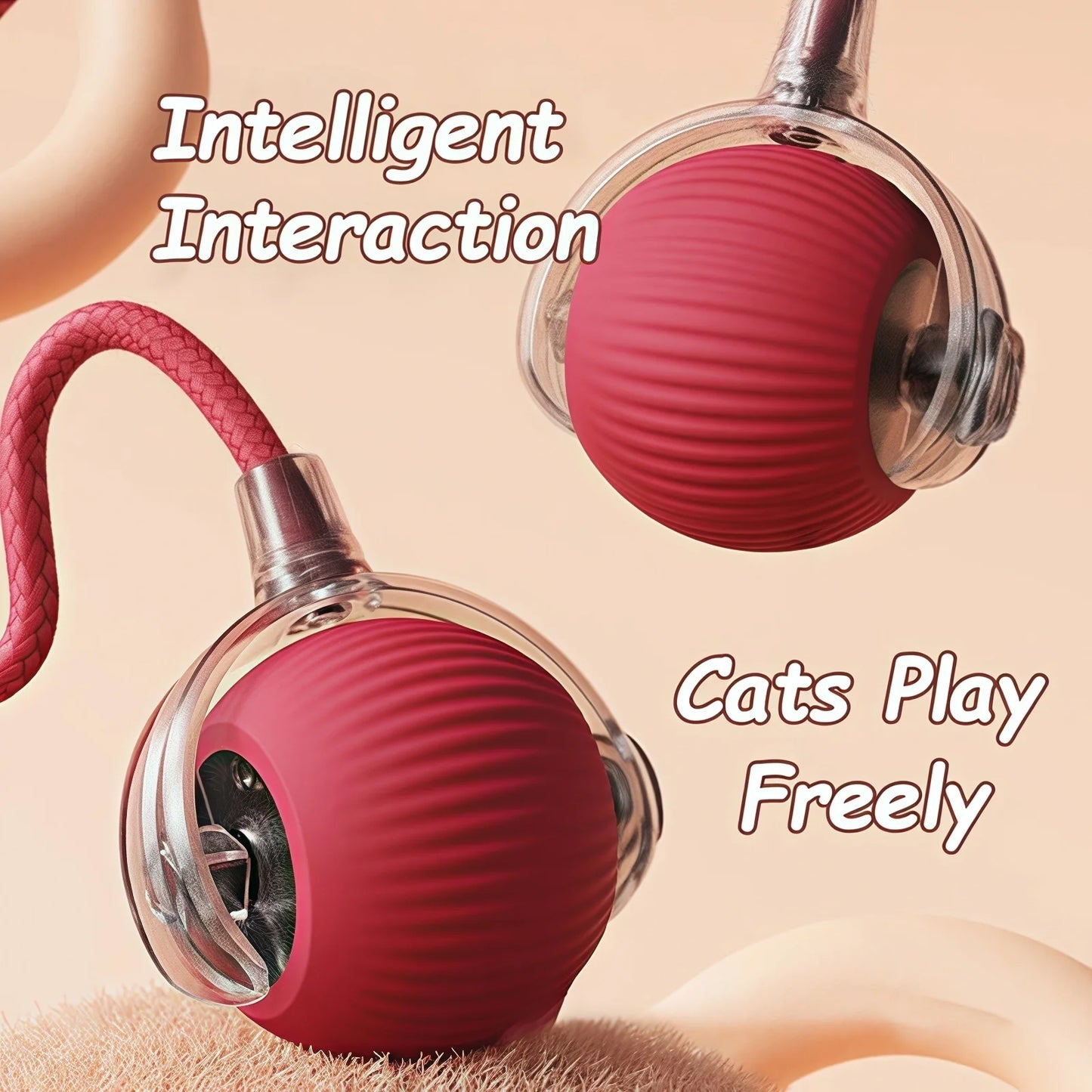Automatic Cat & Dog Ball