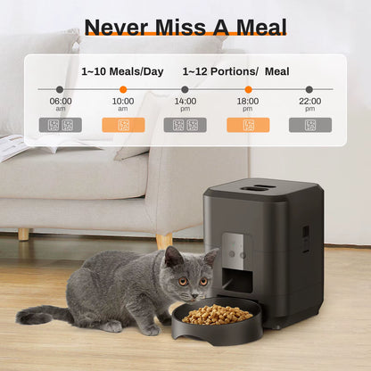 SmartFeast 2L Automatic Pet Feeder (App-Controlled)