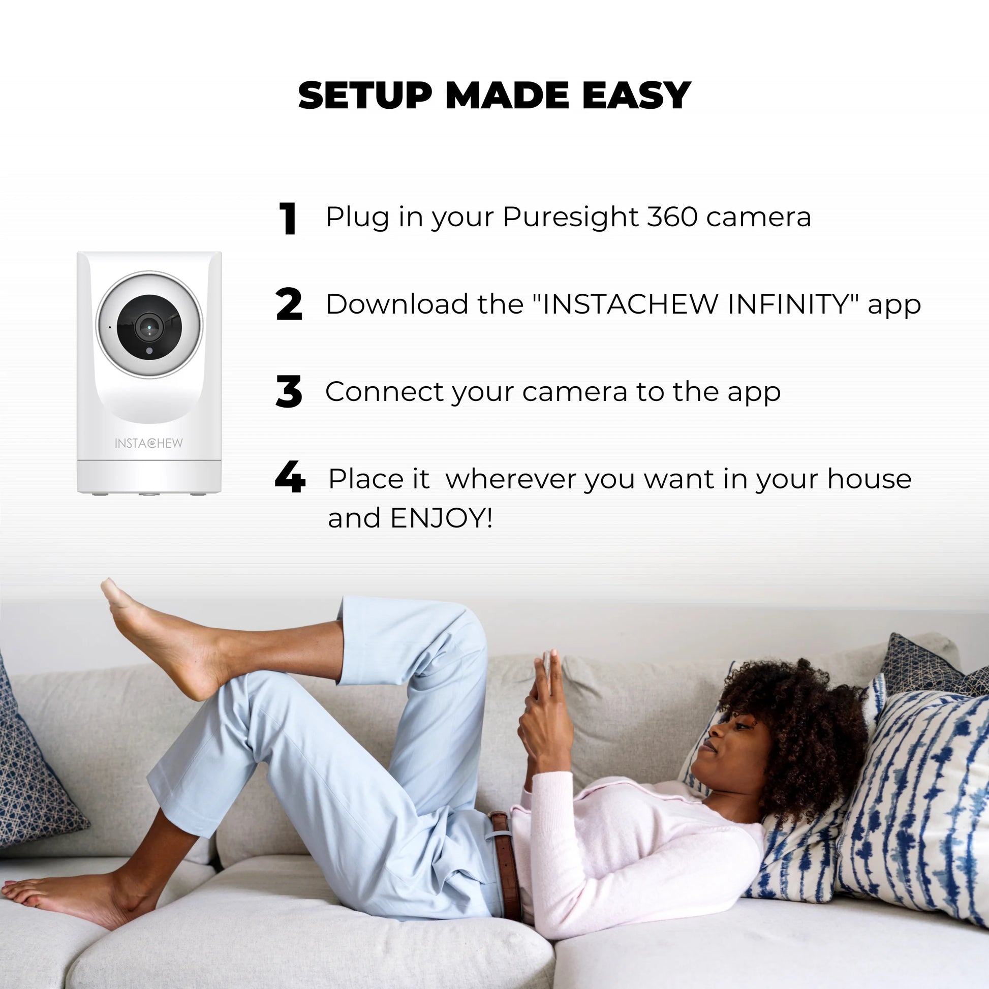 Purrsight 360 Pet Camera – 2 Pack